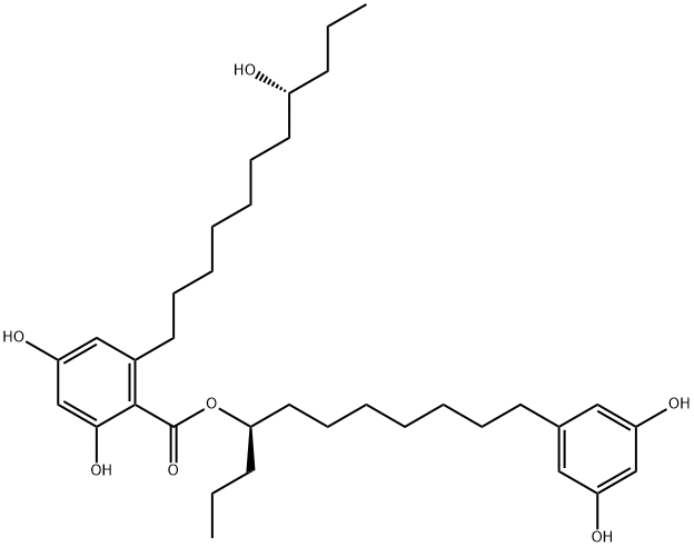 Integracin B, 224186-05-4, 结构式