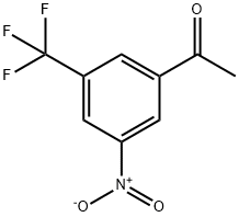 1-(3-硝基-5-(三氟甲基)苯基)乙酮, 39174-87-3, 结构式