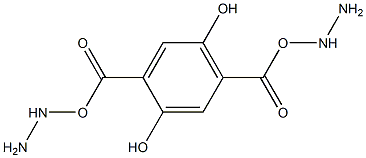 2,5-bis((hydrazinyloxy)carbonyl)benzene-1,4-diol, 2245708-24-9, 结构式