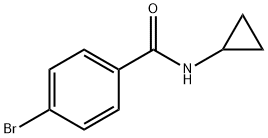 4-溴-N-环丙基苯酰胺, 306745-64-2, 结构式