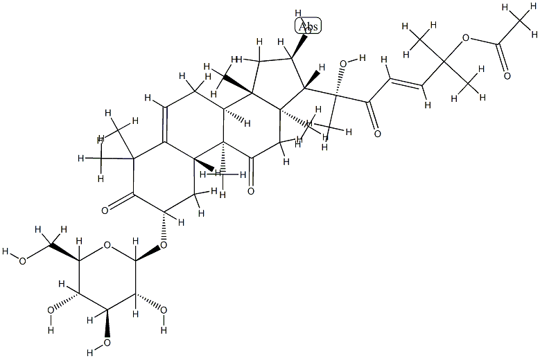 葫芦素B 2-O-BETA-D-葡萄糖苷, 65247-27-0, 结构式