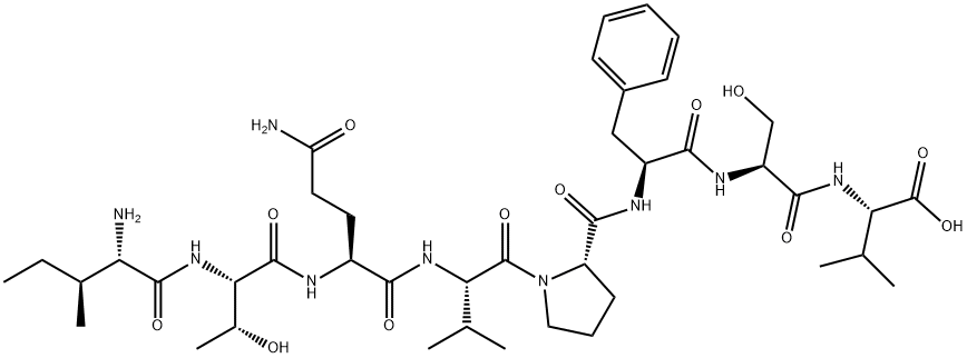 (DES-ASP187)-MELANOCYTE PROTEIN PMEL 17 (185-193) (HUMAN, BOVINE, MOUSE), 319927-23-6, 结构式