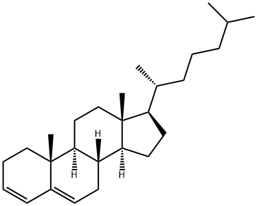 胆甾-3,5-二烯, 747-90-0, 结构式