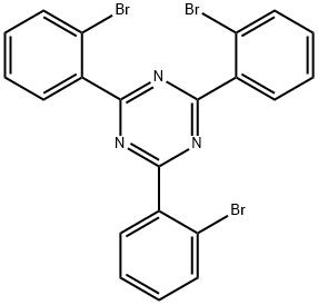 2,4,6-三(2-溴苯基)-1,3,5-三嗪, 1690315-37-7, 结构式