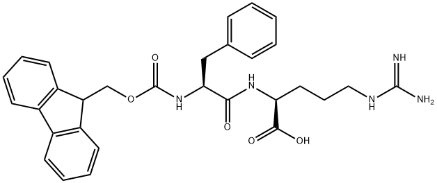 FMOC-PHE-ARG-OH, 250695-64-8, 结构式