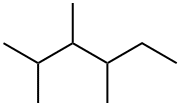 2,3,4-三甲基正己烷, 921-47-1, 结构式