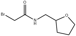 2-溴-N-(四氢呋喃-2-基甲基)乙酰胺, 90271-69-5, 结构式