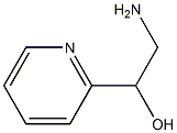 2-氨基-1-(2-吡啶基)乙醇, 90345-24-7, 结构式