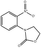 3-(2-硝基苯基)-1,3-恶唑烷-2-酮, 90417-72-4, 结构式