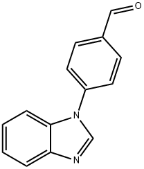 1-(4-甲酰基苯基)-1H-苯并咪唑, 90514-72-0, 结构式