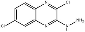 2,6-二氯-3-肼基喹喔啉, 91895-34-0, 结构式