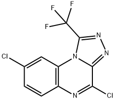4,8-二氯-1-(三氟甲基)-[1,2,4]三唑并[4,3-A]喹喔啉, 91895-37-3, 结构式