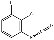 2-氯-3-氟异氰酸酯, 93110-05-5, 结构式