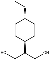 2-(反式-4-乙基环己基)-1,3-丙烷二醇, 93129-38-5, 结构式