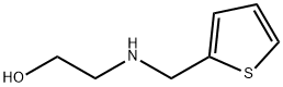 2-[(噻吩-2-基甲基)-氨基]-乙醇, 93448-34-1, 结构式