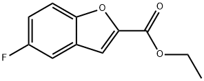 5-氟苯并呋喃-2-羧酸乙酯, 93849-31-1, 结构式
