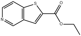 噻吩并[3,2-C]吡啶-2-羧酸乙酯, 94226-16-1, 结构式