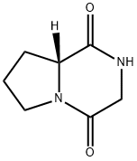 (R)-六氢吡咯并[1,2-A]吡嗪-1,4-二酮, 96193-26-9, 结构式