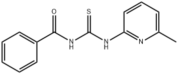 N-((6-甲基吡啶-2-基)羰基)苯甲酰胺, 96938-51-1, 结构式