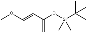 反式-3-(叔丁基二甲基硅氧基)-1-甲氧基-1,3-丁二烯, 98066-22-9, 结构式