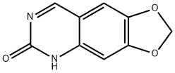 1,3-二噁唑[4,5-G]喹唑啉-6(5H)-酮, 98216-14-9, 结构式