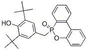 10-(3,5-二叔丁基-4-羟基苄基)-9,10-二氢-9-氧杂-10-磷杂菲-10-氧化物, 98516-99-5, 结构式