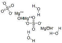 碱性硫酸镁三水合物, 98668-15-6, 结构式