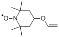 4-乙烯氧基-2,2,6,6-四甲基-1-哌啶氮氧化物, 98701-84-9, 结构式