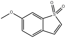 6-甲氧基苯并[B]噻吩1,1-二氧化物, 98733-09-6, 结构式