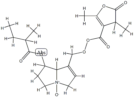 阔叶碱N-氧化物, 98752-06-8, 结构式