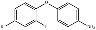 4-(4-溴-2-氟苯氧基)苯胺硫酸盐, 98918-45-7, 结构式