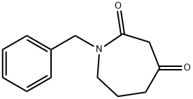 1-苄基-2,4-二氧代六氢氮杂卓, 99539-59-0, 结构式