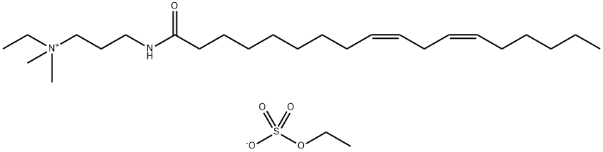 亚油酰胺丙基乙基二甲基铵乙基硫酸盐, 99542-23-1, 结构式