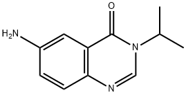 6-氨基-3-异丙基喹唑啉-4(3H)-酮, 900513-14-6, 结构式