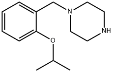 1-(2-异丙氧基苄基)哌嗪, 906088-71-9, 结构式