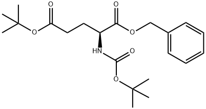 BOC-GLU(OTBU)-OBZL, 910908-09-7, 结构式