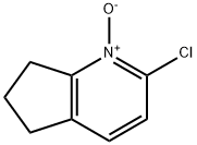 2-氯-6,7-二氢-5H-环戊二烯[B]吡啶-N-氧化物, 911405-87-3, 结构式