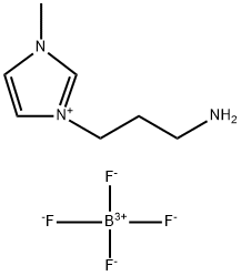 1-胺丙基-3-甲基咪唑四氟硼酸盐, 914770-49-3, 结构式