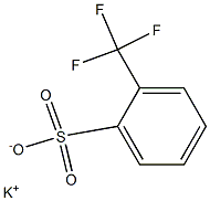 2-三氟甲基苯磺酸钾盐, 917560-97-5, 结构式