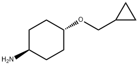 反式-4-环丙甲氧基环己胺, 919799-80-7, 结构式