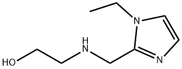 2-{[(1-乙基-1H-咪唑基-2-基)甲基]氨基}乙醇二盐酸盐, 920478-75-7, 结构式