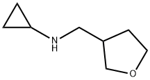 N-(四氢呋喃-3-基甲基)环丙胺, 926239-80-7, 结构式