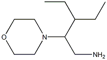 3-乙基-2-(吗啉-4-基)戊-1-胺, 930396-04-6, 结构式