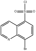 8-BROMOQUINOLINE-5-SULFO<i></i>NYL CHLORIDE, 930396-14-8, 结构式