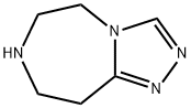 6,7,8,9-四氫-5H-(1,2,4)三氮唑[4,3-D][1,4]二氮雜卓, 933725-97-4, 結(jié)構(gòu)式