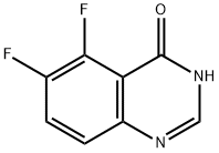 5,6-二氟喹唑啉-4(3H)-酮, 933823-89-3, 结构式