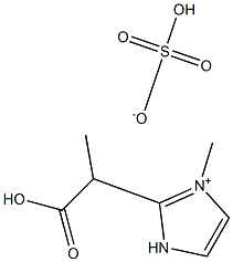 1-羧乙基-3-甲基咪唑硫酸氢盐, 936251-69-3, 结构式