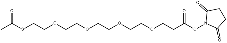 dPEG(R)4-SATA (S-acetyl-dPEG(R)4-NHS ester), 937025-17-7, 结构式
