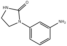 1-(3-AMINOPHENYL)IMIDAZOLIDIN-2-ONE, 938459-14-4, 结构式