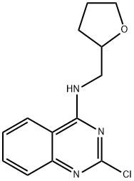 2-氯-N-((四氢呋喃-2-基)甲基)喹唑啉-4-胺, 938524-53-9, 结构式